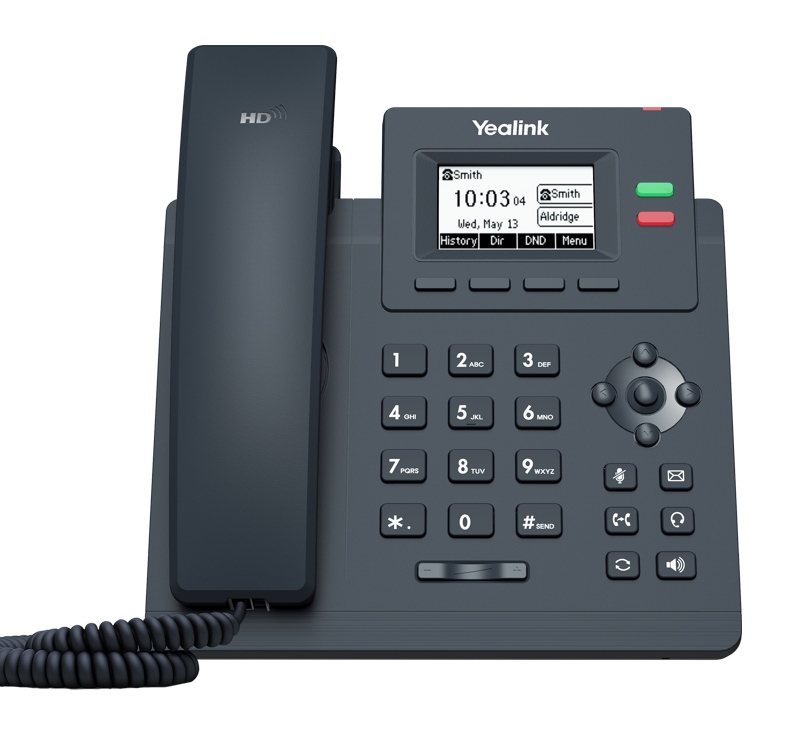 Telefone fixo IP Yealink T31P POE