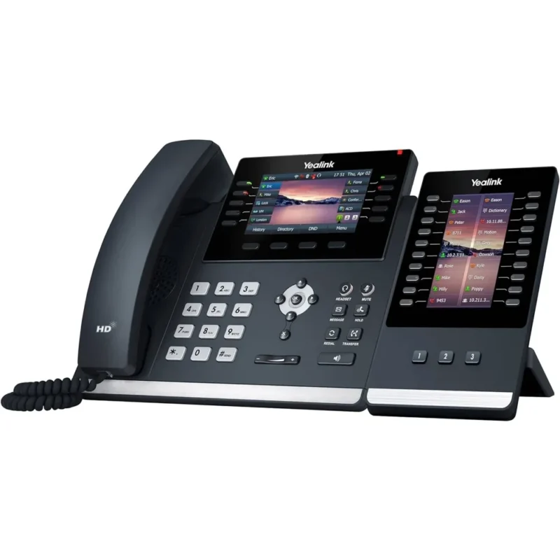 Telefone IP Yealink T46U POE - 16 SIP